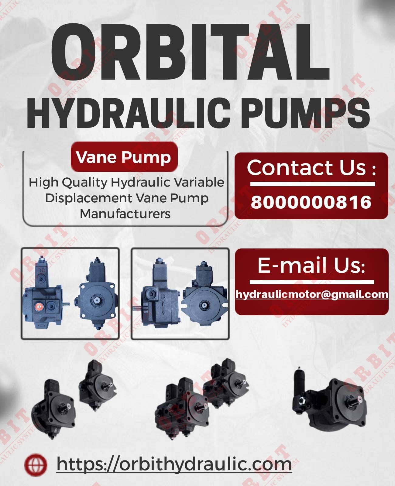 Anson Camel CML Kompass KCL Youli Taicin Hydraulic Variable Vane Pump Pune Bangalore Chennai Mumbai Ahmedabad India VOPE-F40-A-10 LCH Hydraulic Vane Pump
